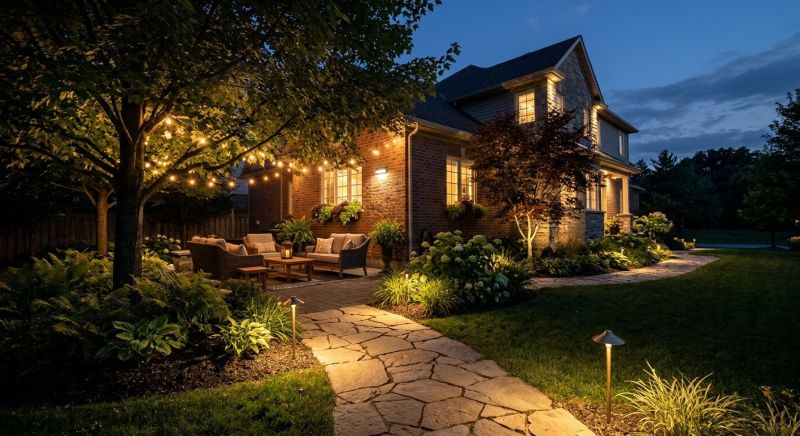 Terrace Lighting Installation in Denver, CO